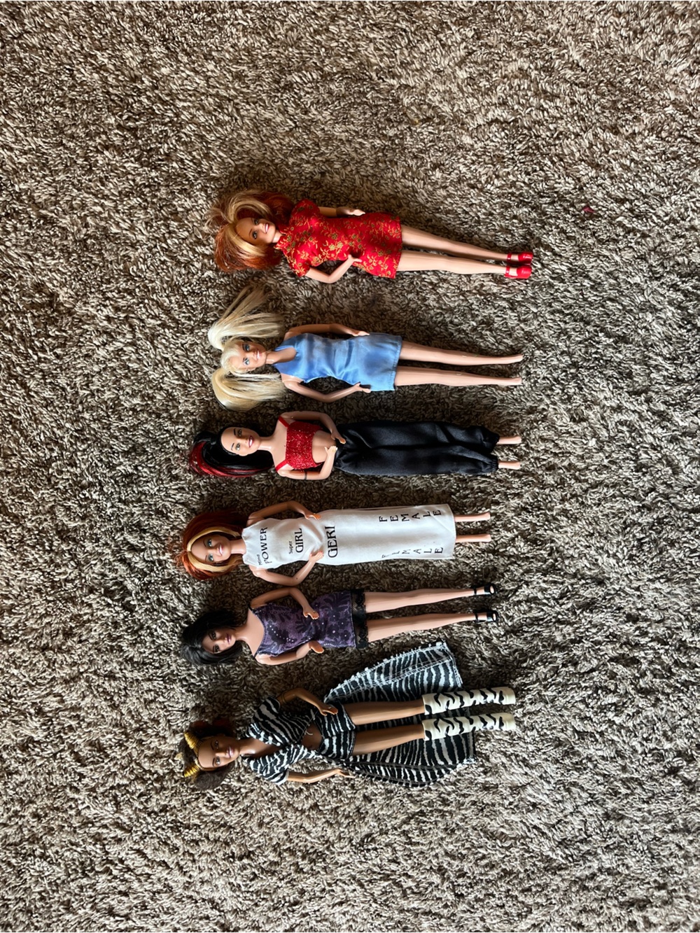 Vintage Spice girl doll set -6 dolls